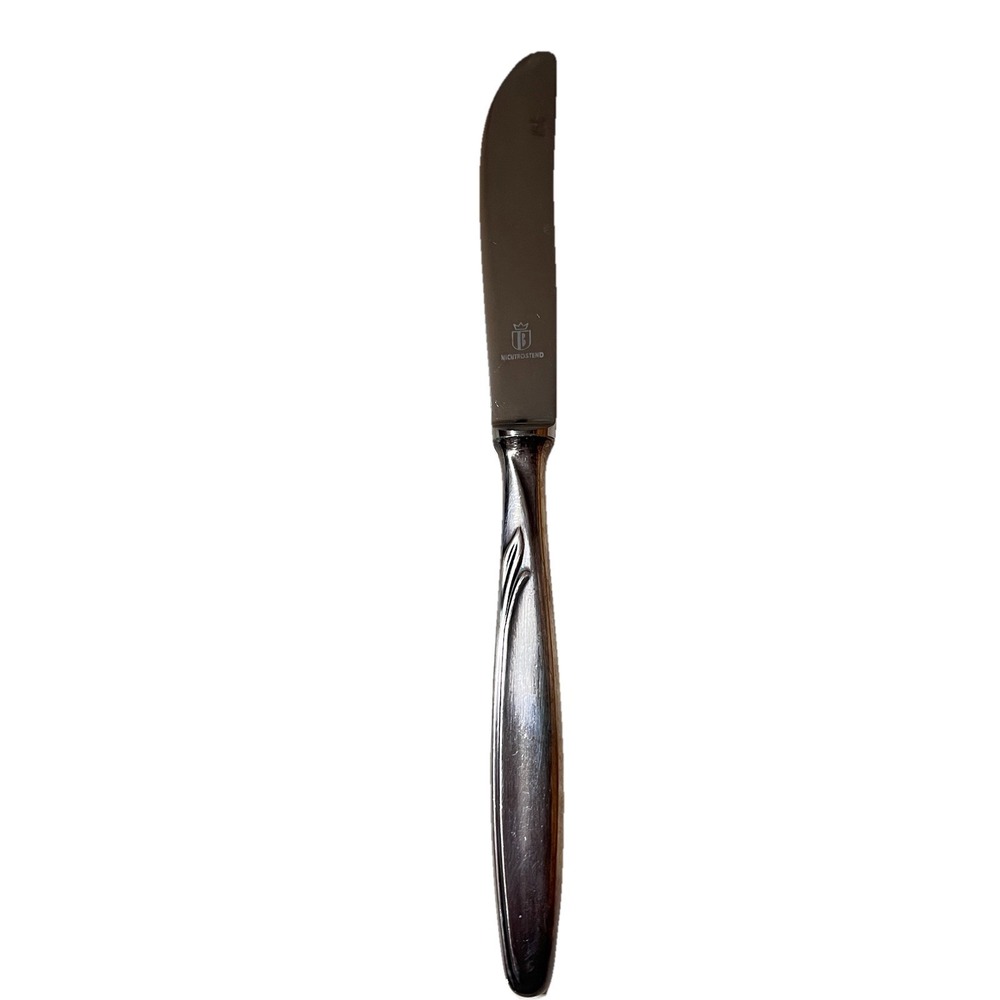 VERY RARE 1939 Art Nouveau Bader 100‎ Heavy German Silverplate Flatware Knife